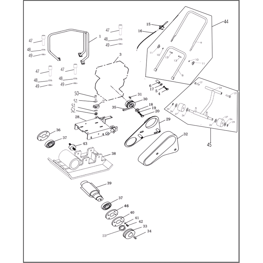 Виброплита бензиновая ЗВПБ-8.5 Г