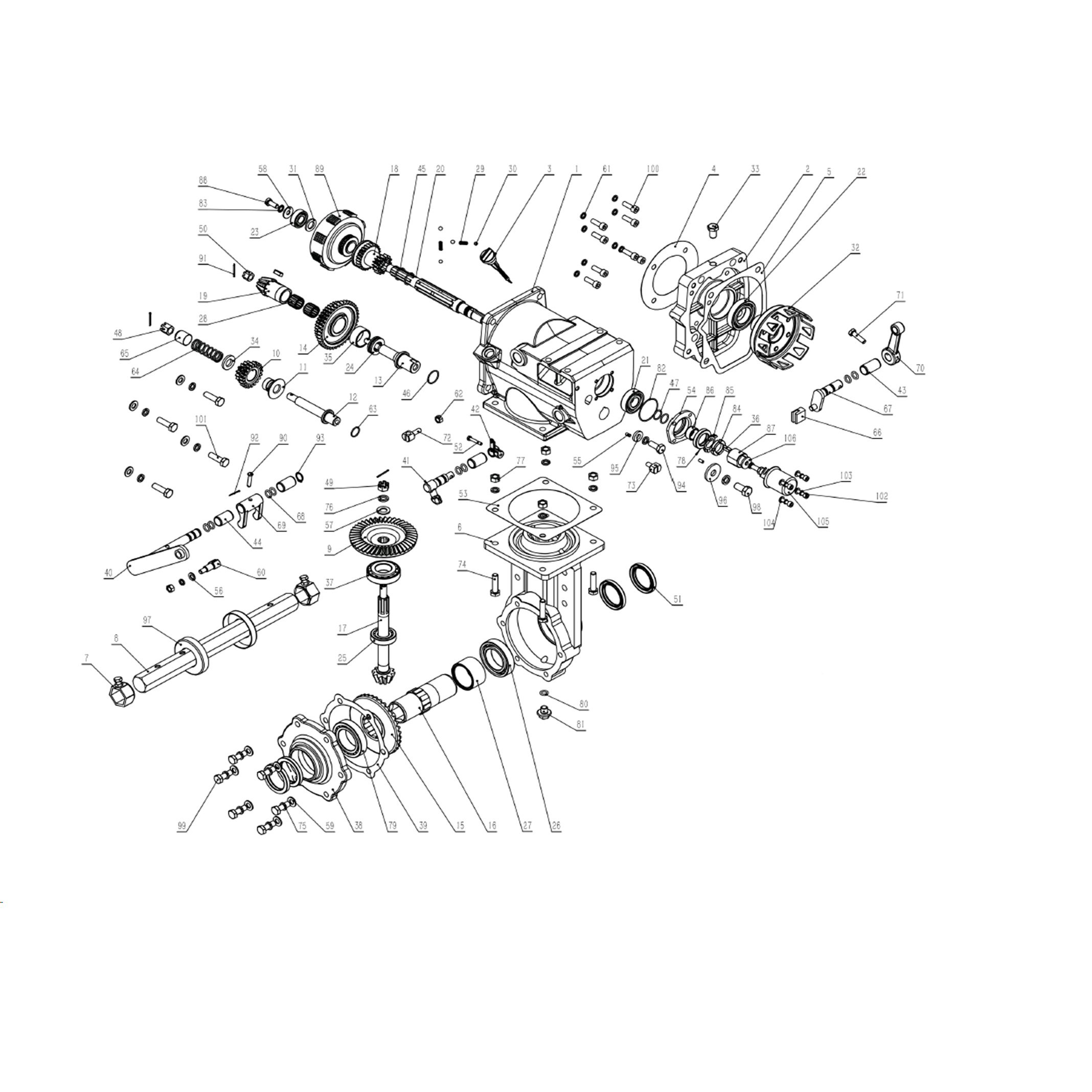 Мотоблок бензиновый с ВОМ МТШ-600