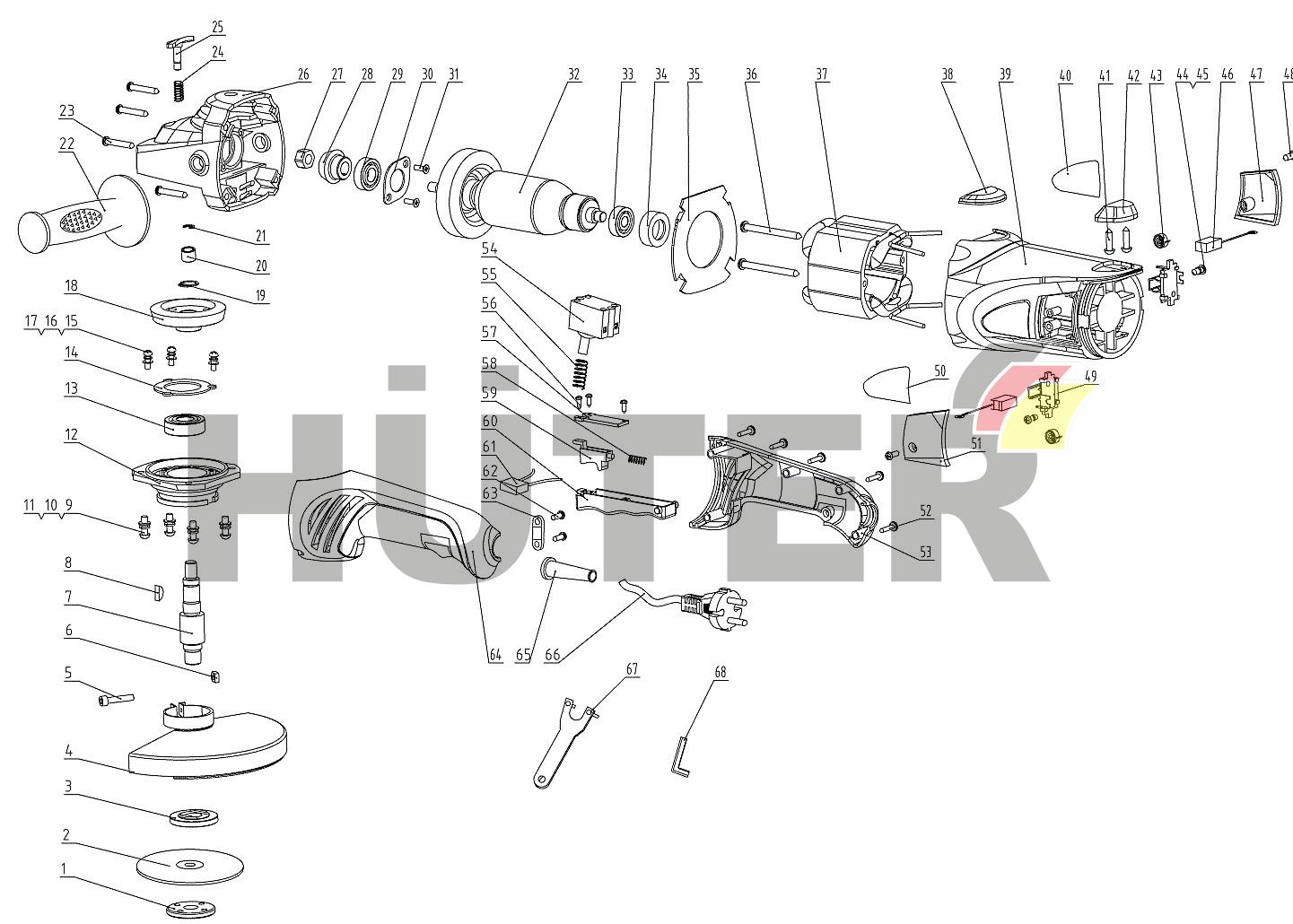 УШМ-1501300 CYC 72/12/4