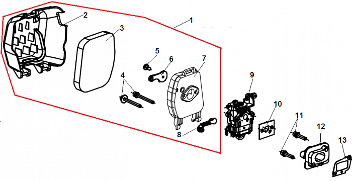 3 КАРБЮРАТОР - ФИЛЬТР ТРИММЕР CHAMPION Т433-2