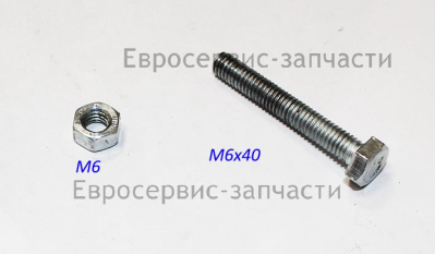 Гайка шестигранная M6