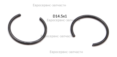 Кольцо стопорное для отверстия d13, D1, проволочное. K 4500L